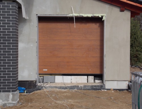 Brama garażowa Domek jednorodzinny Droszków